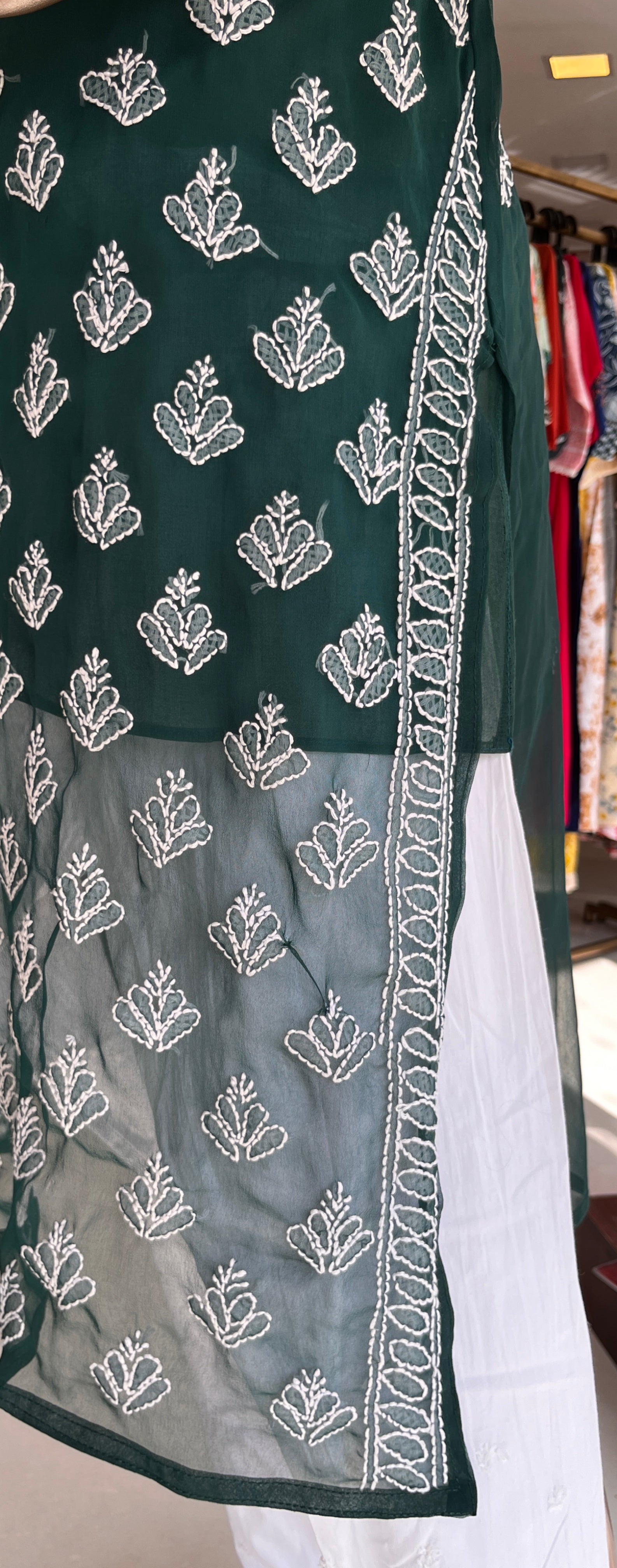 Chikkankari Kurta