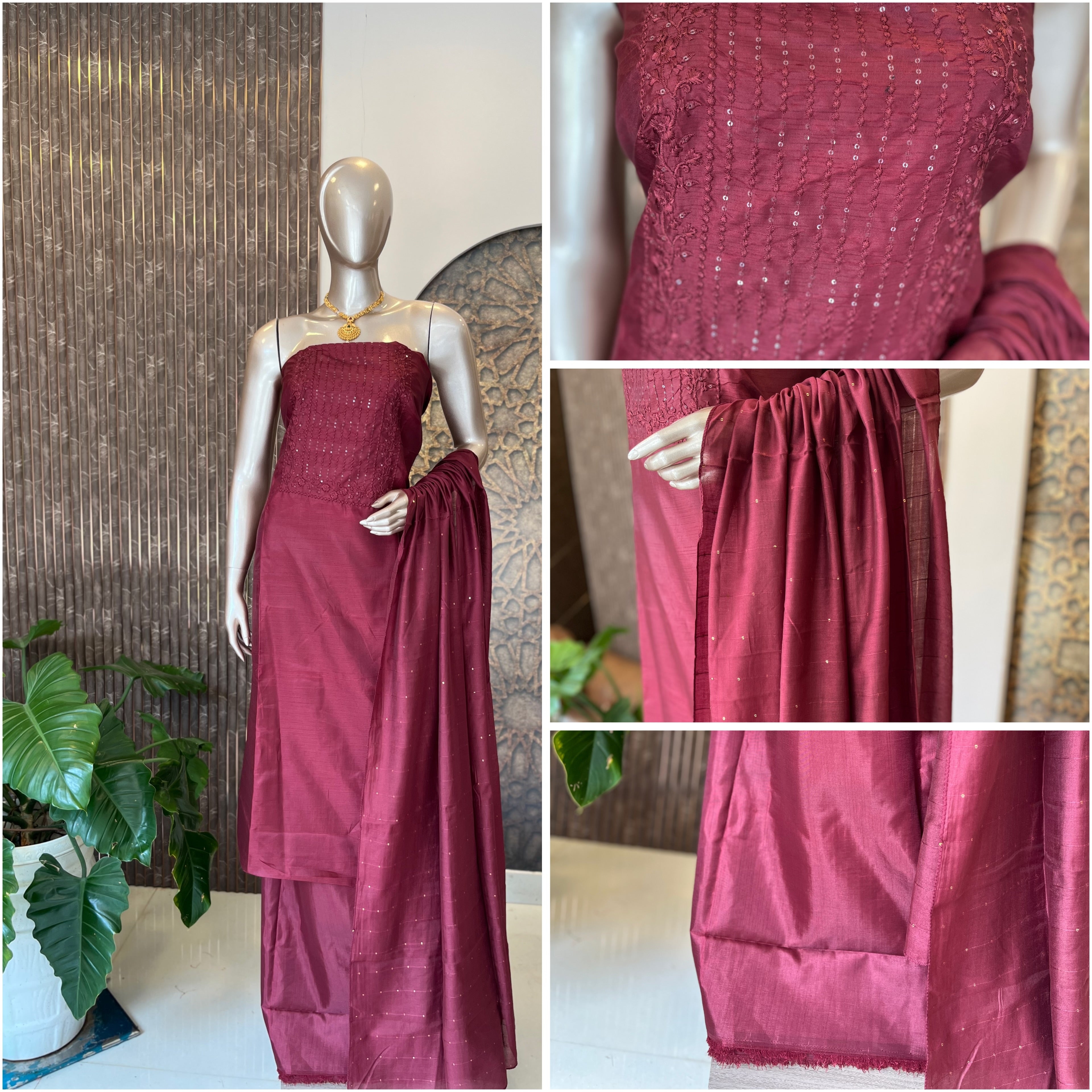 Unstitched Salwar Material