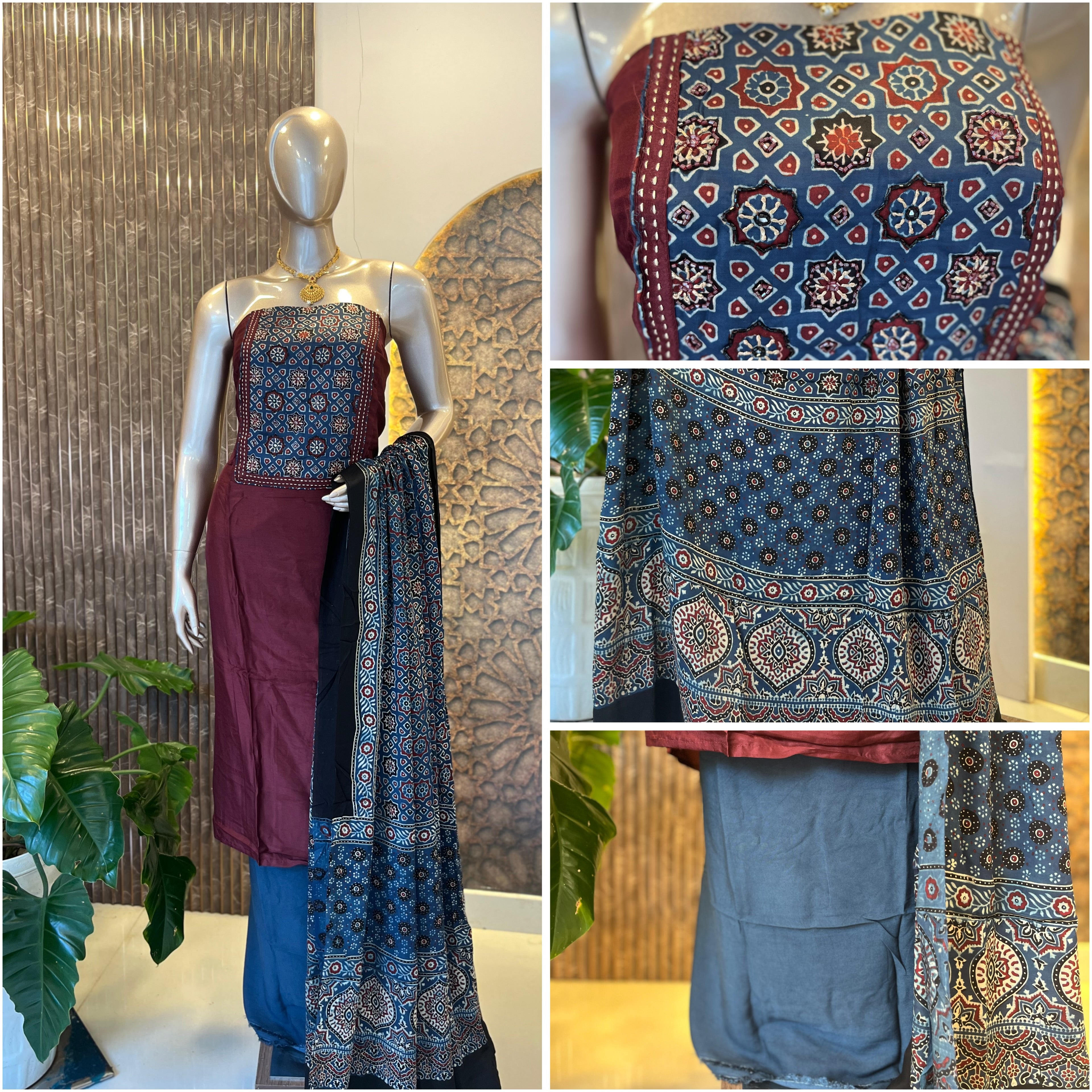 Unstitched Salwar Material