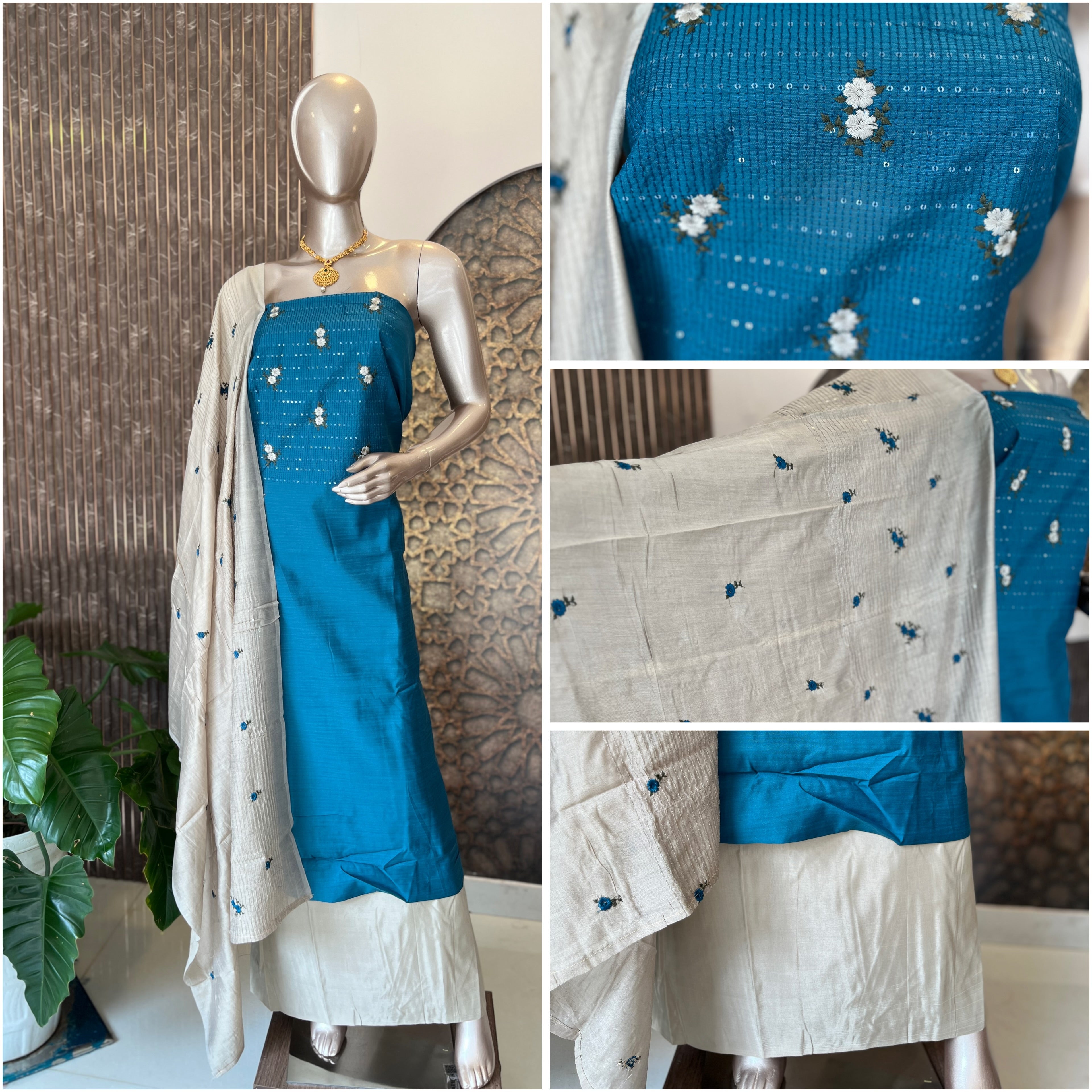 Unstitched Salwar Material