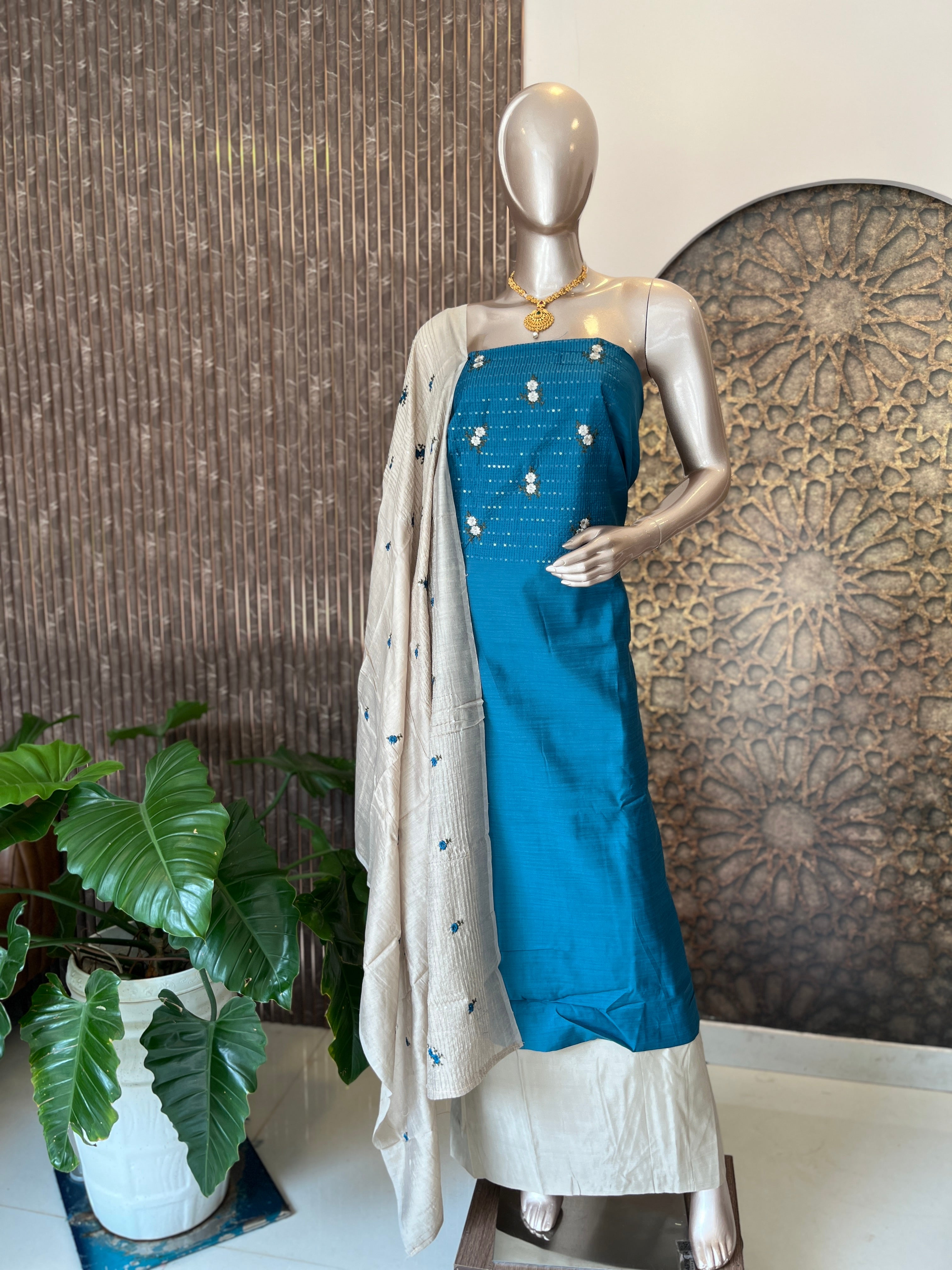 Unstitched Salwar Material