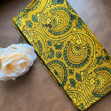 Ajrakh Modal Silk Clutches