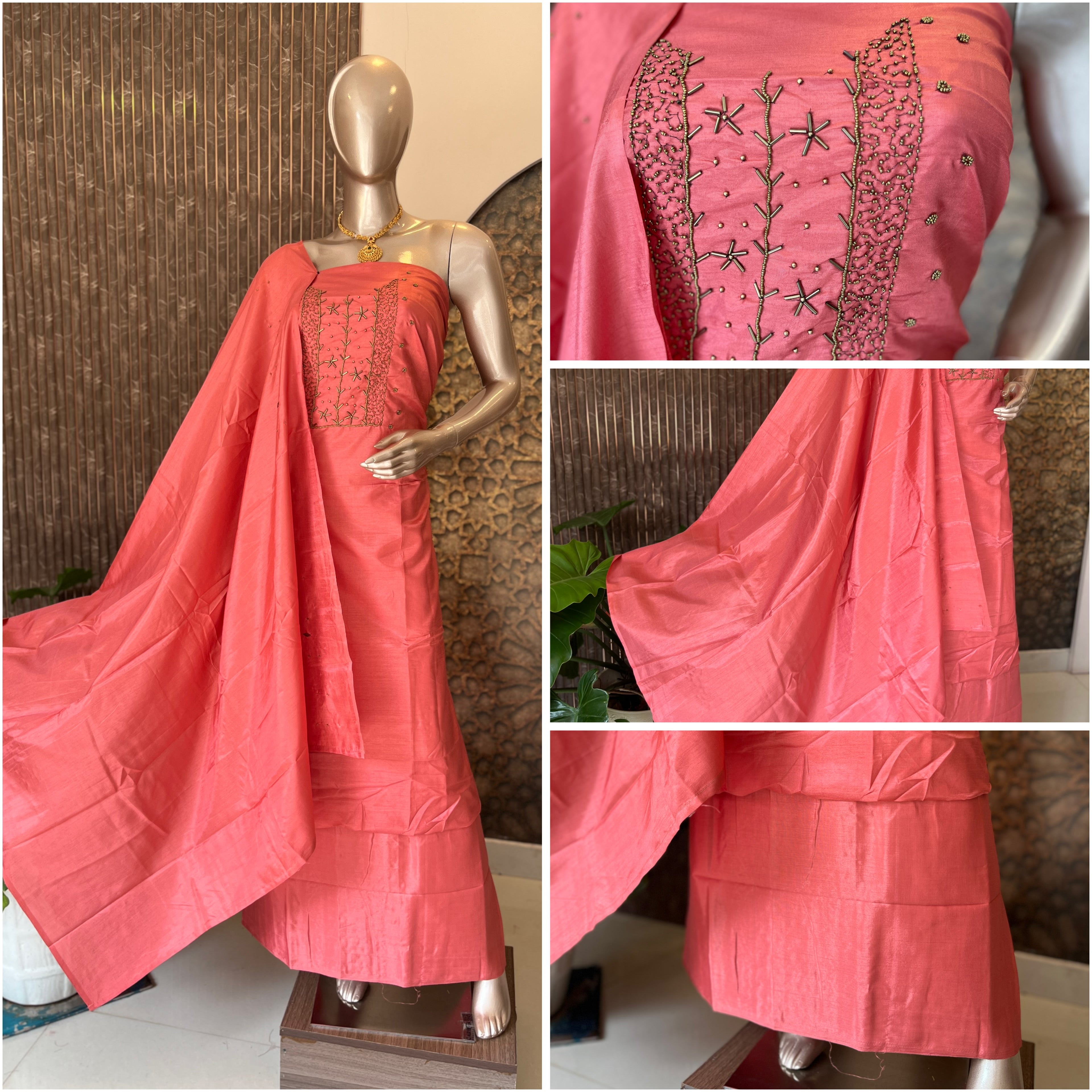 Unstitched Salwar material