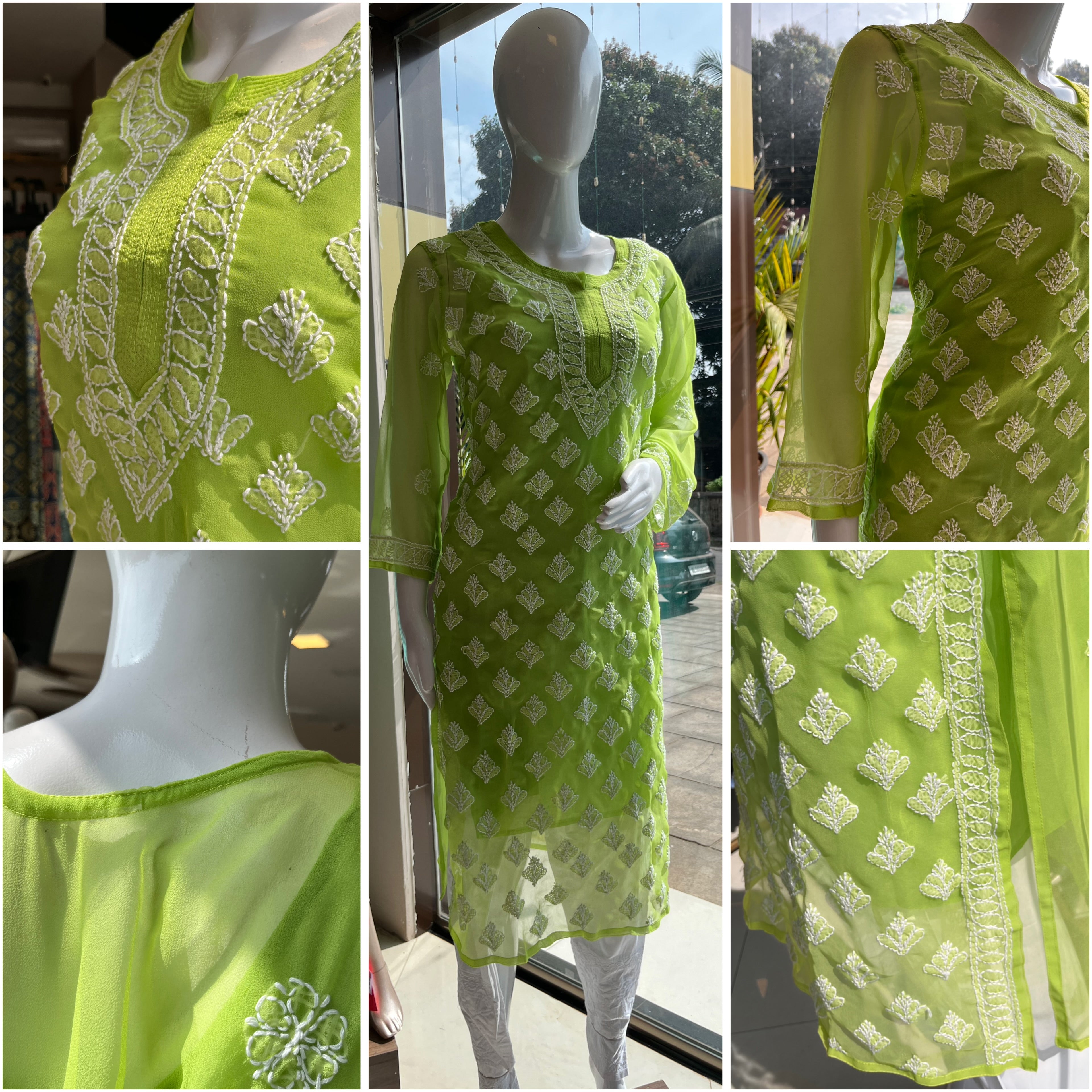 Chikkankari Kurta