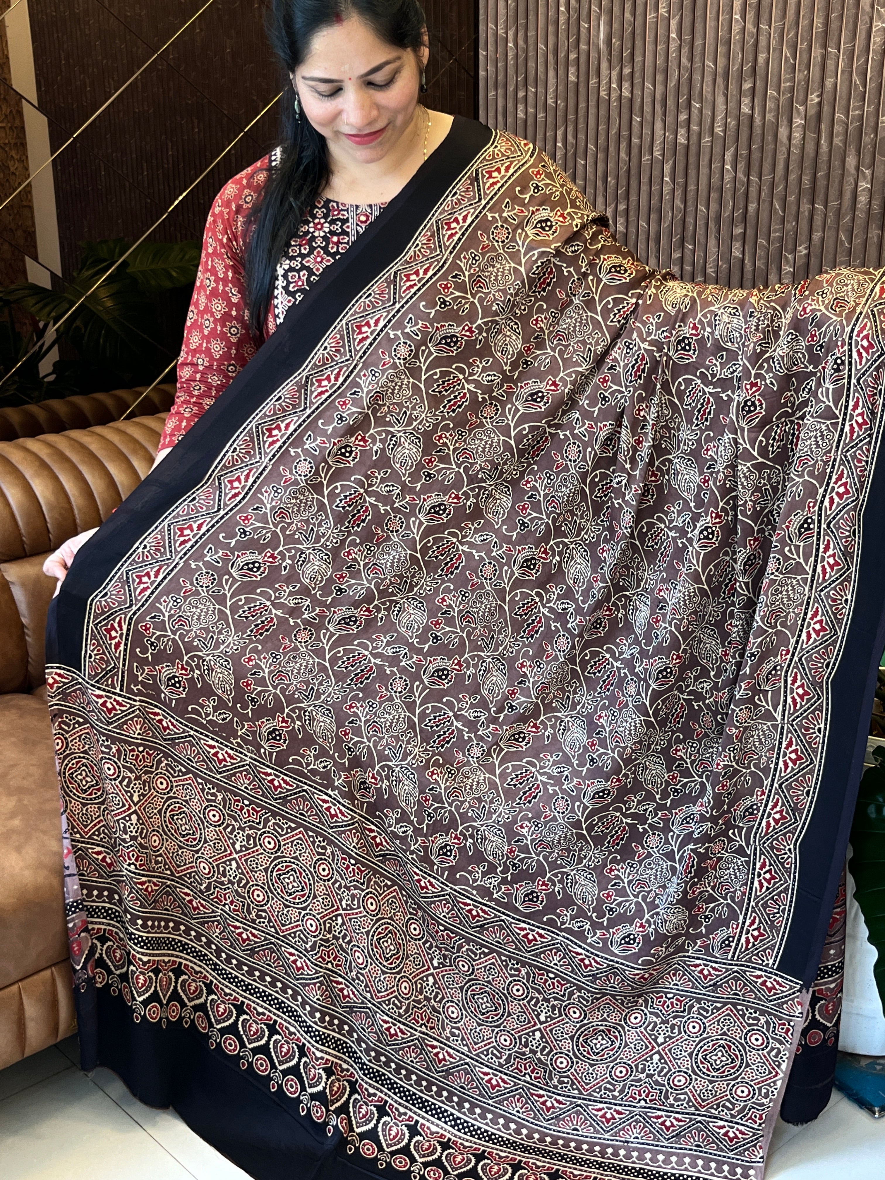 Modal silk dupatta