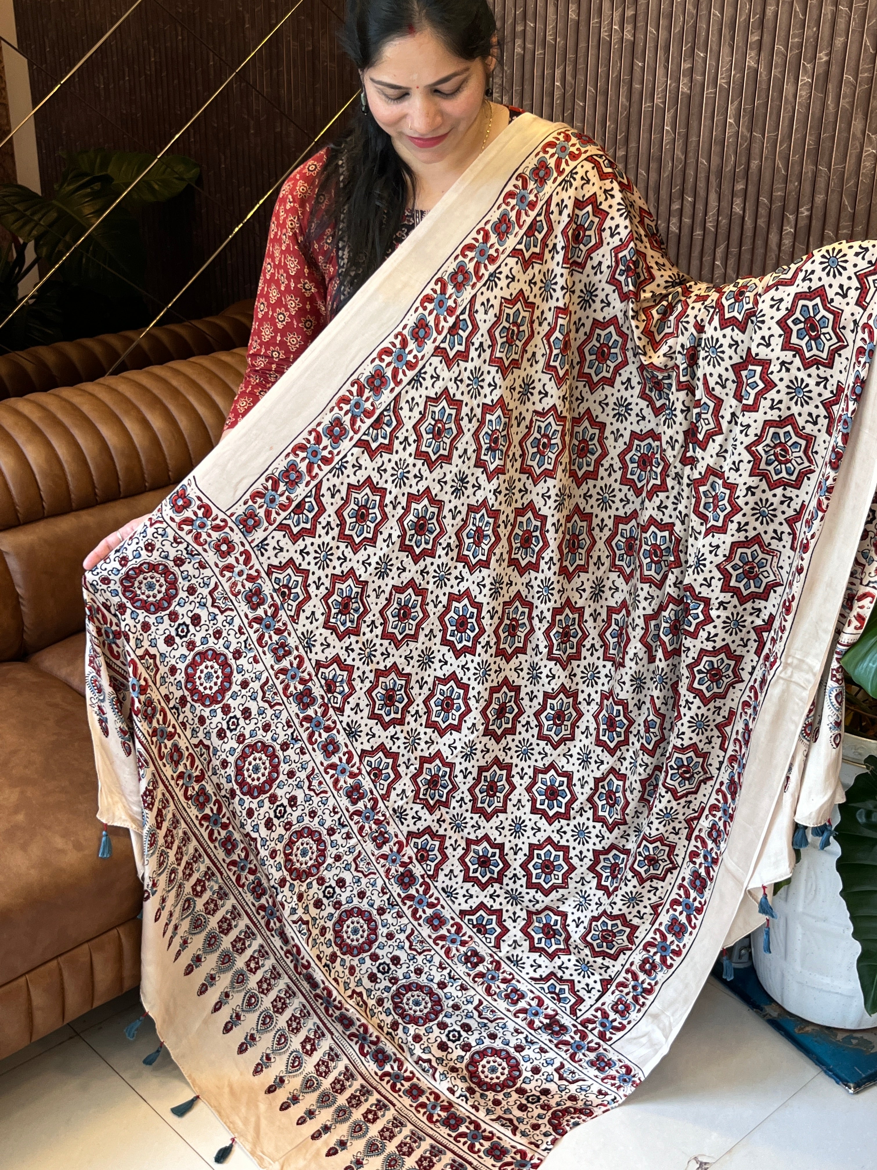 Modal silk dupatta