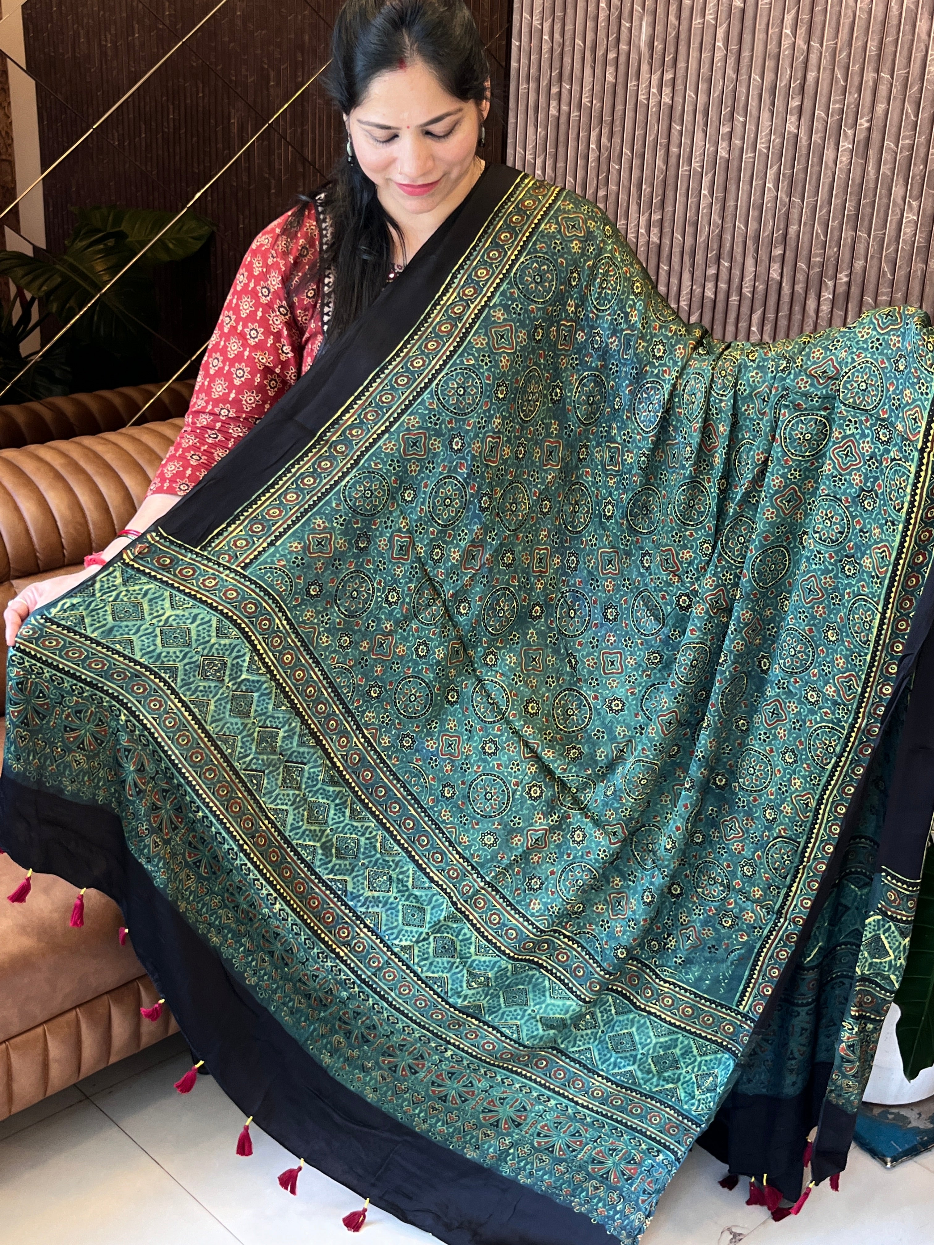 Modal silk dupatta