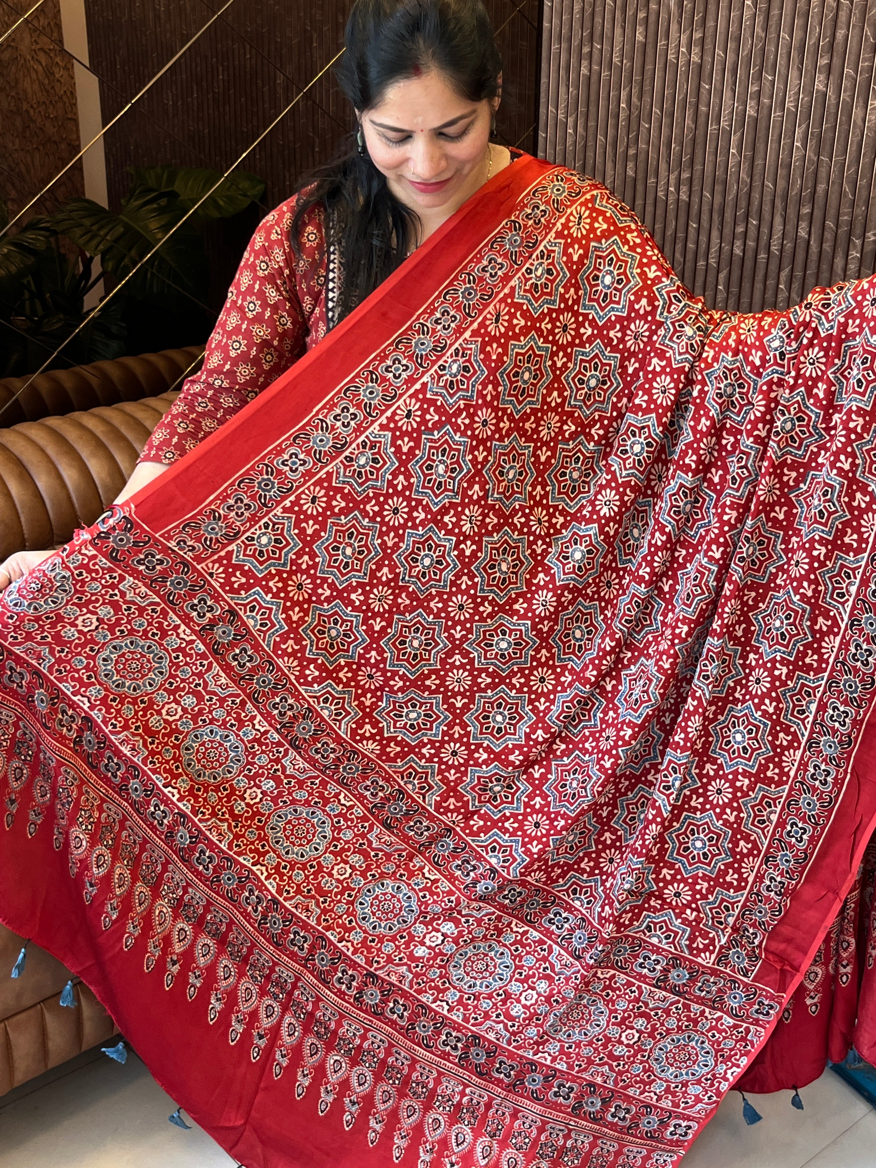 Modal silk dupatta