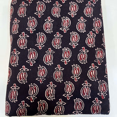 Ajrakh Cotton Running Fabric (Z832)