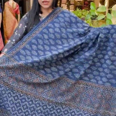 Ajrakh cotton sarees