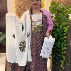 Ajrakh Cotton Salwar - RIDA1