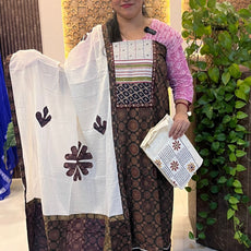 Ajrakh Cotton Salwar - RIDA1